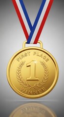 Gold Medal Winner Award.