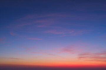 Sunset sky background