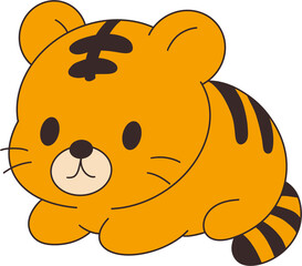 호랑이 일러스트