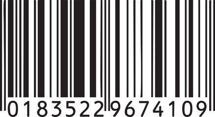 Barcode scan identification product code retail upc symbol ean data matrix