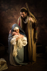 Christmas nativity holy parents
