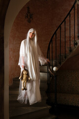 Young female ghost