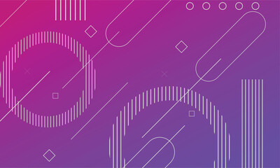 abstract gradient geometric shapes,circle and dots background. Cool flat vector design