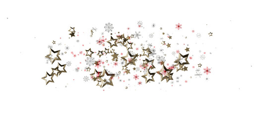 Abstract design featuring stars, snowflakes, winter background, perfect for Christmas, New Year, holidays, decoration. Great for digital media.