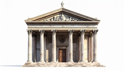 Naklejka premium the temple of the holy trinity