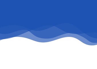 abstract blue wave