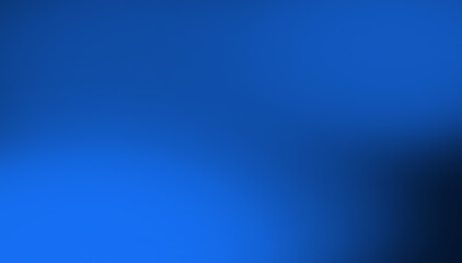 Fototapeta premium Vibrant Blue Gradient Background with Soft Fade and Copy Space