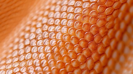 Textured orange surface with intricate pattern, vibrant details highlighting modern design, suitable for backgrounds or web use.