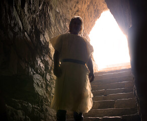 Ancient guard at the entrance to the dungeon