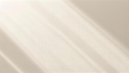 Fototapeta premium Minimalist Beige Background with Soft Shadow Overlay