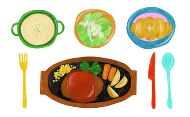 ハンバーグランチ