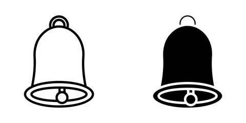  bell icon white on background