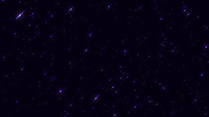 Starry night sky with clusters of stars spread across a blue illuminated abstract surface cosmos