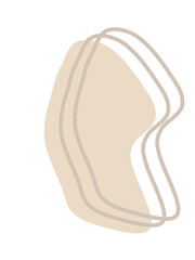 Aesthetic Minimalist Abstract Shape