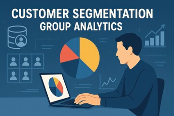Customer segmentation analysis insights business environment digital content data visualization