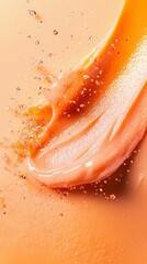 Black Three-Dimensional Heart Shape Wearing Headphones Floating in Mid-Air Modern Environment