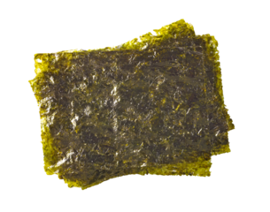 Dried nori seaweed sheets for asian cuisine snack