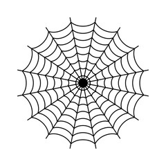 Obraz premium Intricate spider web design perfect for halloween or nature themes