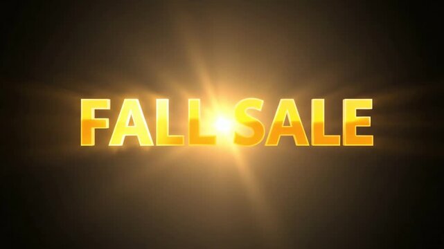 Autumn foliage swirling, creating a sense of transition. Bold text flashes, communicating value and opportunity, representing seasonal retail dynamic