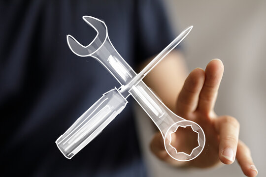 High-quality image depicting repair, maintenance, and tools. Perfect for websites and marketing materials. - Powered by Adobe