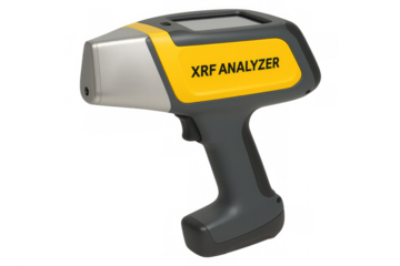 Handheld xrf analyzer device for material analysis