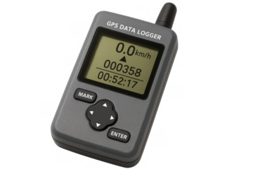 Handheld gps data logger device tracking navigation