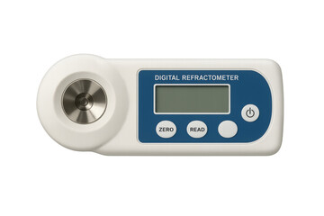 Fototapeta premium Digital refractometer measuring brix sugar concentration