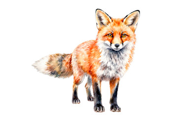 red fox vulpes 4 years old