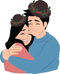 Christmas Day Icons and Illustrations Collection