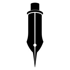 ink pen isolated on white background