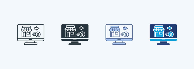 E-Commerce Payment Multiple Style Icon Collection