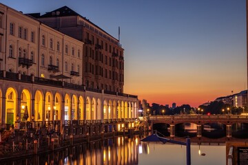 Hamburg in der früh