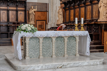 The cathedral of San Clemente is the main place of worship in the city of Teano, in Campania, and the seat of the diocese of Teano-Calvi