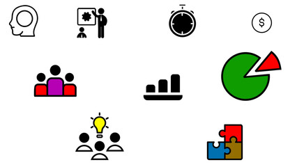 business-infographic-icons-set-team-analytics-piechart