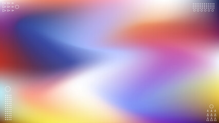 modern abstract colorful fluid background design