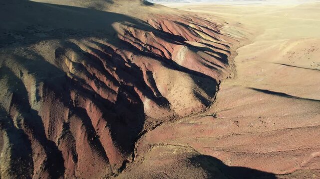 flight in Gorny Altai in autumn, Russia September