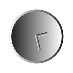 Simple Wall Clock Icon - Time and Schedule Symbol