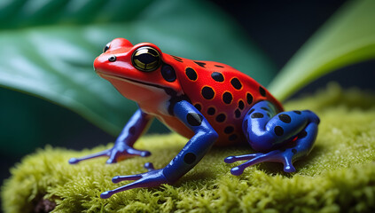 red eyed tree frog