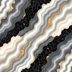 seamless pattern with abstract lines