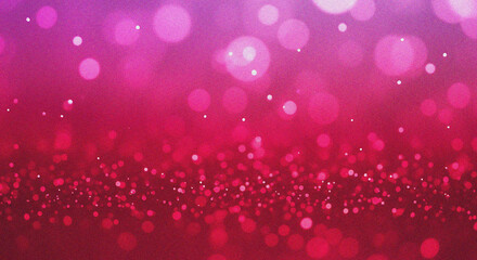 Sparkling pink and magenta gradient bokeh background with subtle glitter effect