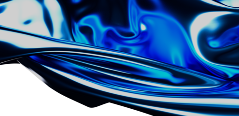 Captivating abstract background with swirling blue liquid, evoking movement and energy. Perfect for design, art, and creative projects.