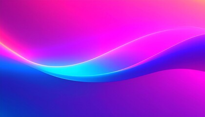 Abstract pink and purple wave motion design with flowing bright lines and smooth curve pattern backdrop
