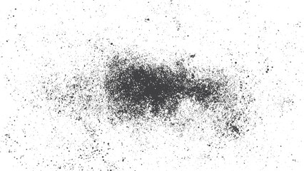 Set of Distressed Black Grain Textures with Scratches and Dirty Overlay Vector