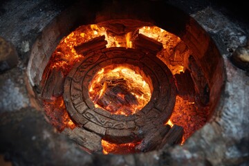 Traditional Indian Tandoor Oven with Internal Heat for Authentic Cooking Experience
