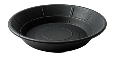 Black Gold Panning Pan for Prospecting and Mining.