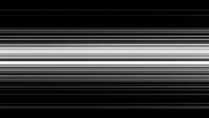 Obraz premium Abstract grayscale image of horizontal lines with varying widths and brightness