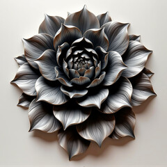 abstract fractal flower