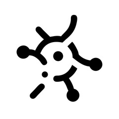 Enzyme Icon Set – Biology, Biochemistry, Molecular, Science, Research, Medical, Health