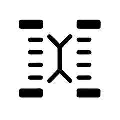 Gene Sequence Icon Set &ndash; DNA, Genetics, Biology, Science, Molecular, Research, Health