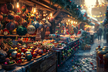 candles in the market